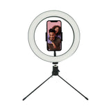 CBL ring light with metal legs and 360 rotation - British product