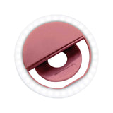 CBL Selfie Ringlight in rose gold - British product