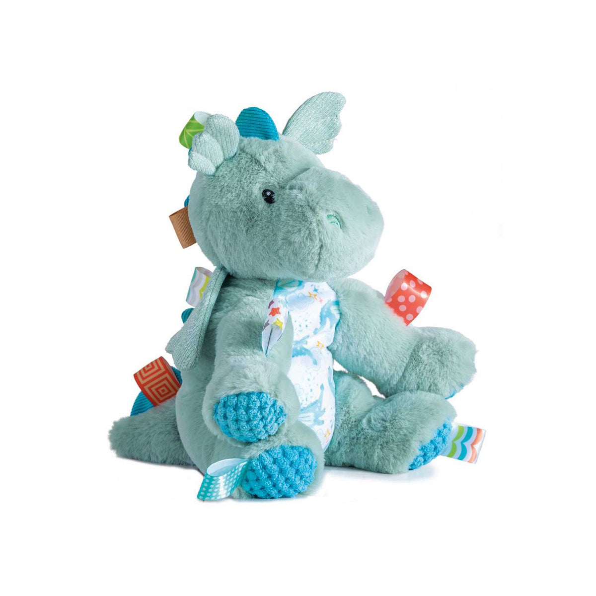 Taggies Drax Dragon soft toy 11 inches, UK version