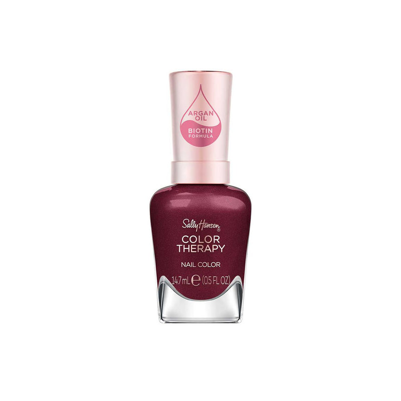 Sally Hansen Colour Therapy Nail Polish Wine Not 14.7ml (British brand)