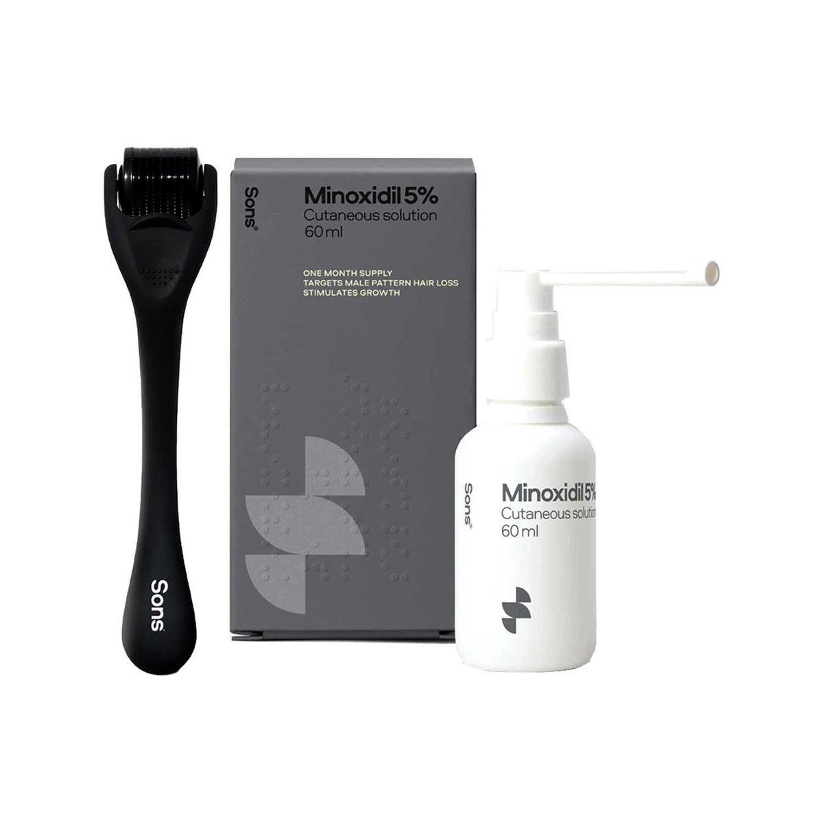 Sons Hair Loss Starter Bundle, imported from the UK