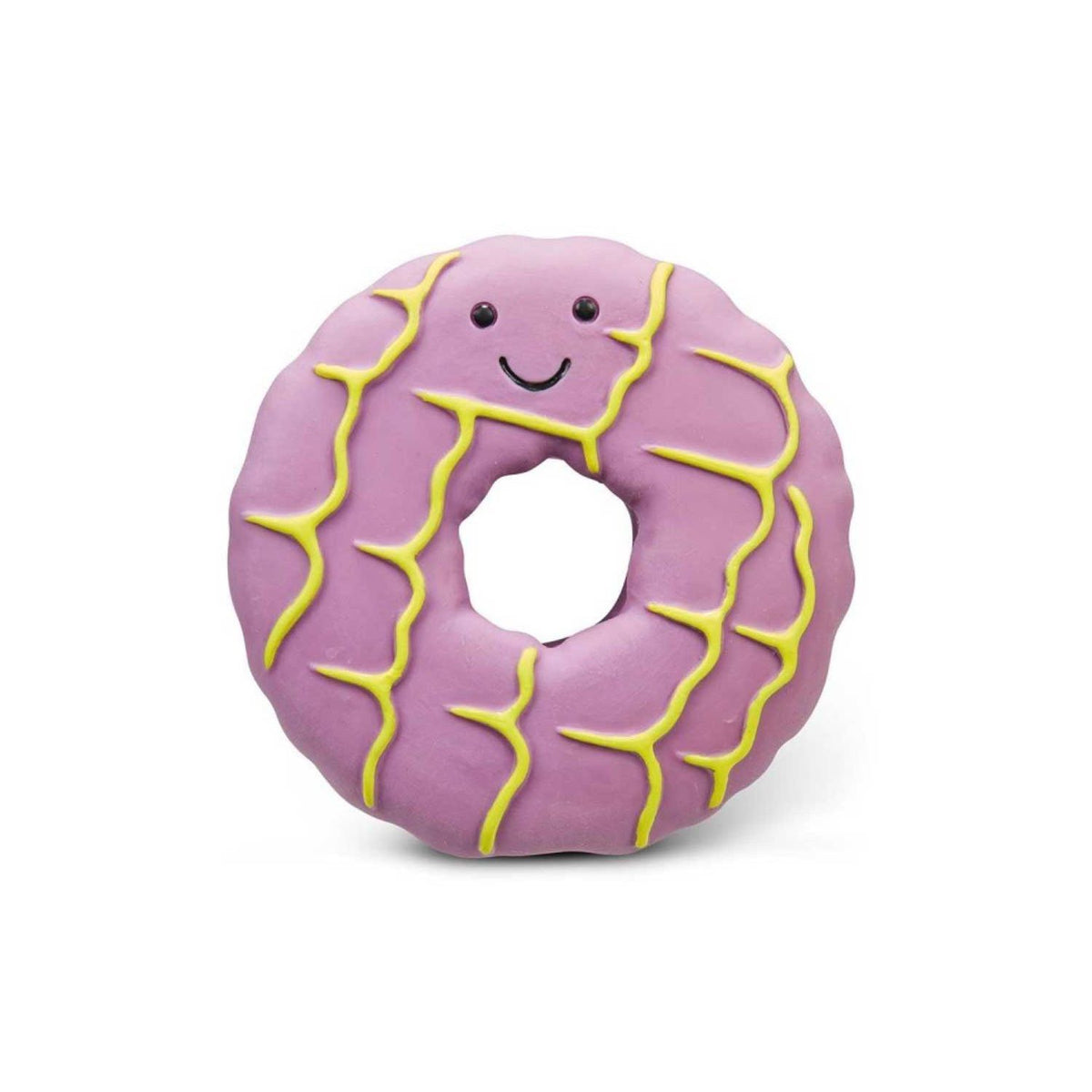 Petface Iced Ring Biscuit latex dog toy - British product