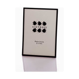Sixtrees Cambourne black photo frame 5x7 inches - British product