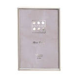 Sixtrees Cambridge silver photo frame 4x6 inches (British brand)