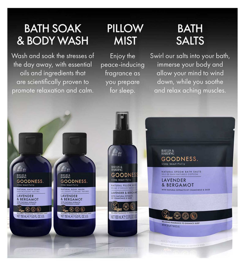 Baylis & Harding Goodness Sleep Goodnight gift set (British brand)