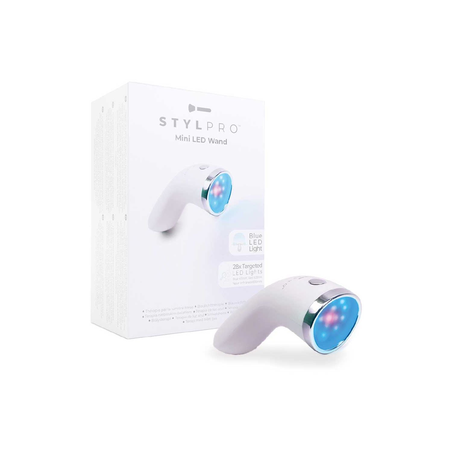 Stylpro Mini LED Wand skincare device, imported from the UK
