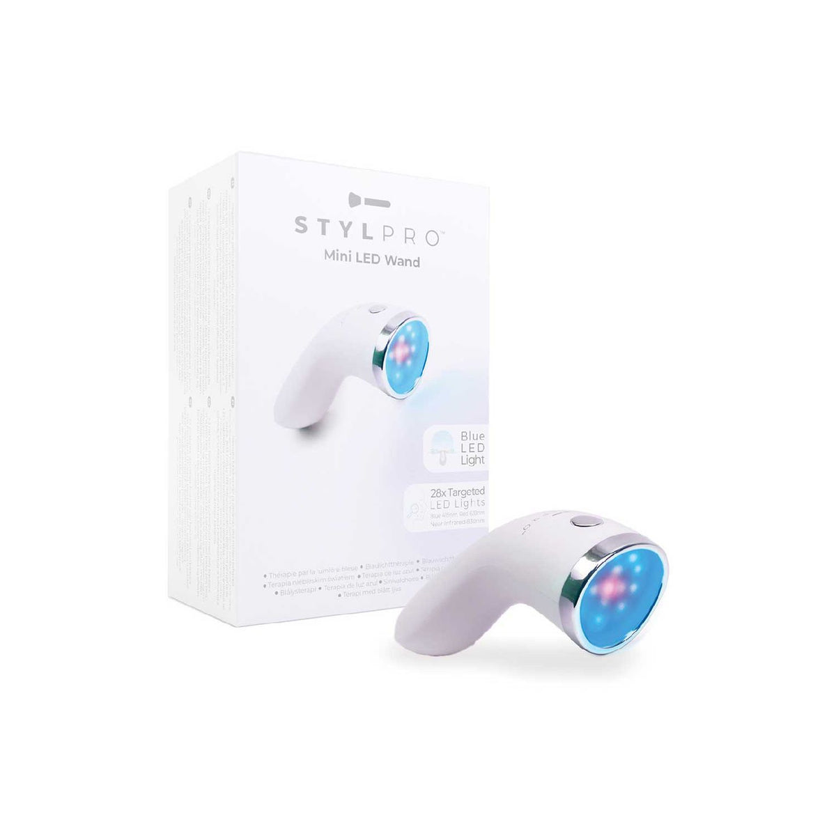 Stylpro Mini LED Wand skincare device, imported from the UK
