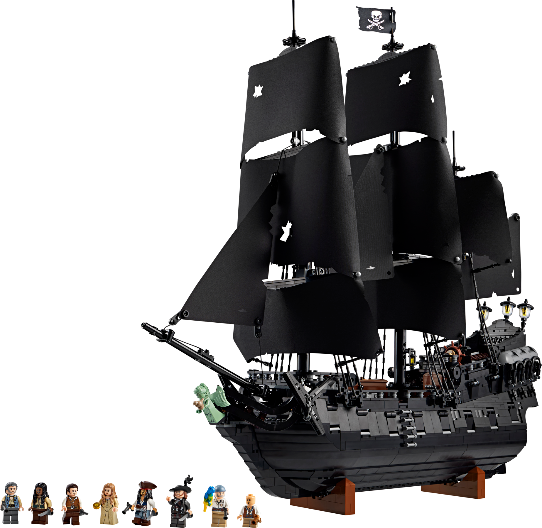 LEGO Captain Jack Sparrow's Pirate Ship 2862 Piece - British product