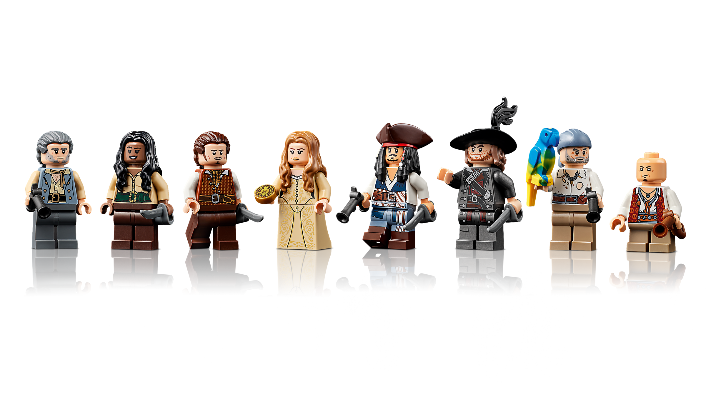 LEGO Captain Jack Sparrow's Pirate Ship 2862 Piece - British product