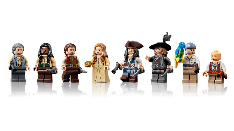 LEGO Captain Jack Sparrow's Pirate Ship 2862 Piece - British product