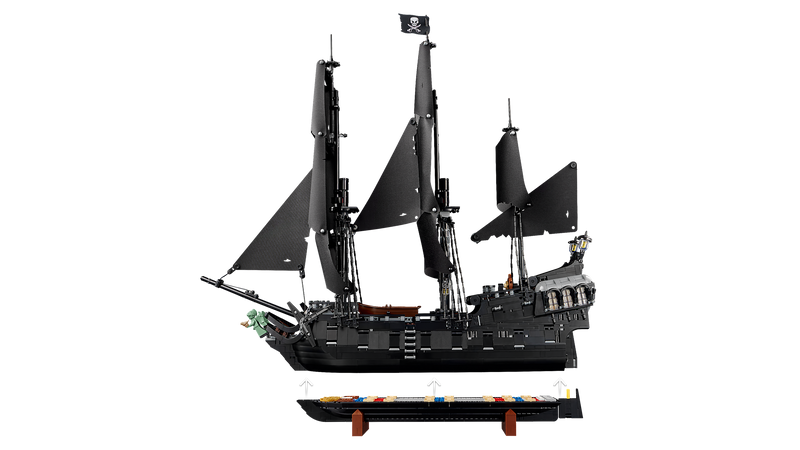 LEGO Captain Jack Sparrow's Pirate Ship 2862 Piece - British product