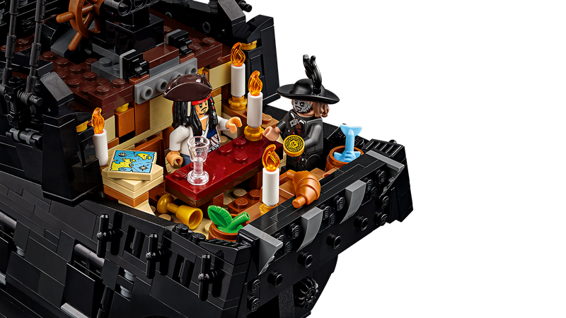 LEGO Captain Jack Sparrow's Pirate Ship 2862 Piece - British product