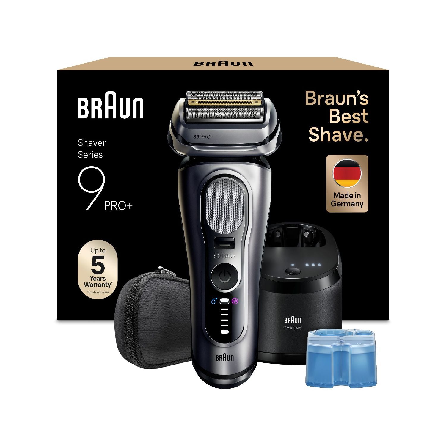 Braun electric shaver Series 9 PRO+ imported from the UK