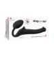 Strap On Me Realistisk Bøybar Strap-On Svart Liten