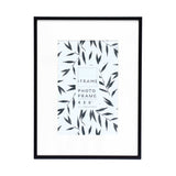 iFrame black metal photo frame 4x6 inches, UK version