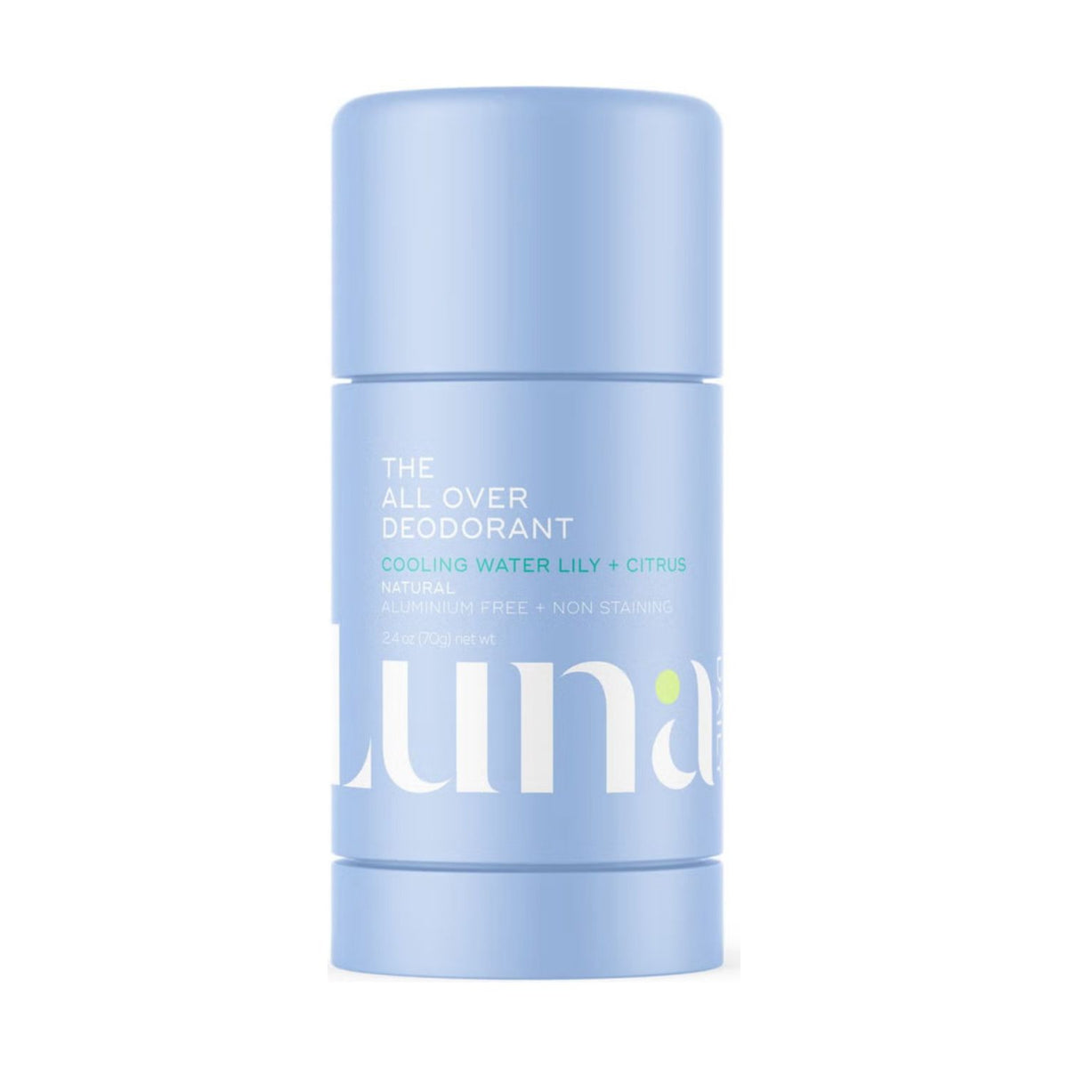Luna Daily cooling all over deodorant stick 70g, imported from the UK