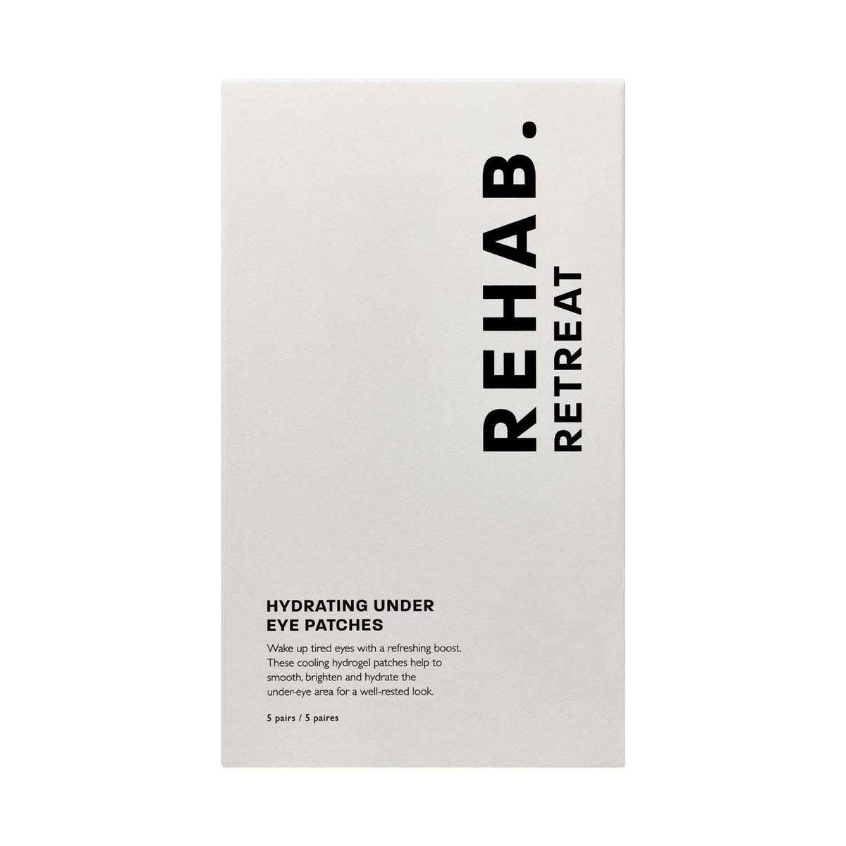 REHAB Retreat under eye patches 5 pairs (British brand)