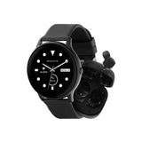 Reflex Active smartwatch and earbud set black, imported from the UK