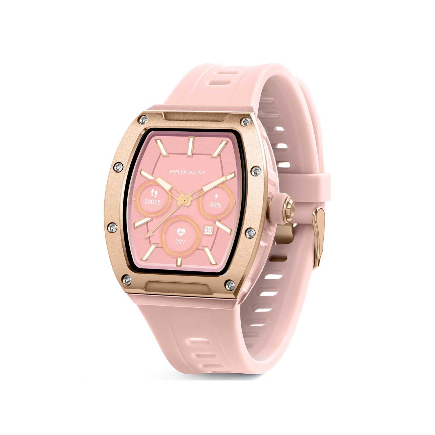 Reflex Active pink smartwatch, imported from the UK