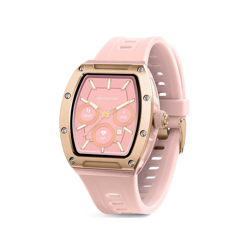 Reflex Active pink smartwatch, imported from the UK