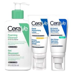 CeraVe fettige Haut Routine Hautpflege-Set