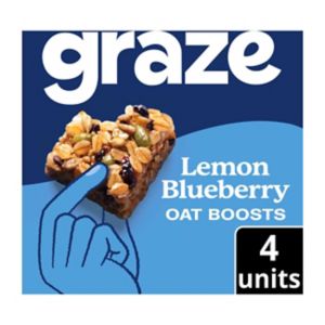 Graze Lemon Blueberry Oat Boosts