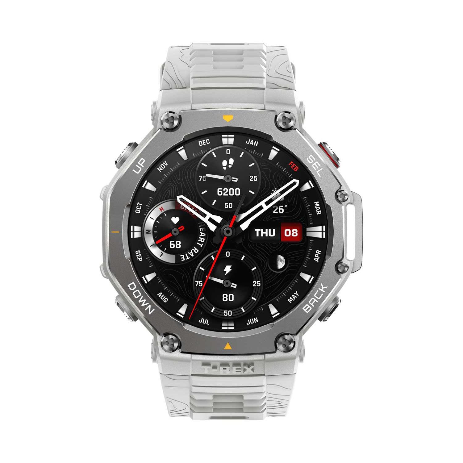 Amazfit T-Rex 3 smartwatch Haze Gray 1.5 inch, UK version