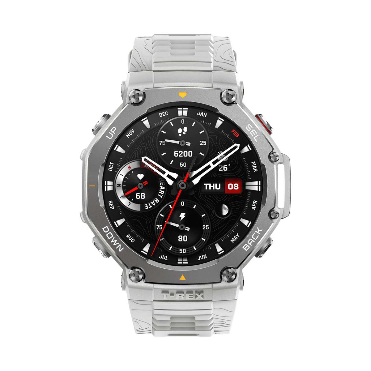 Amazfit T-Rex 3 smartwatch Haze Gray 1.5 inch, UK version