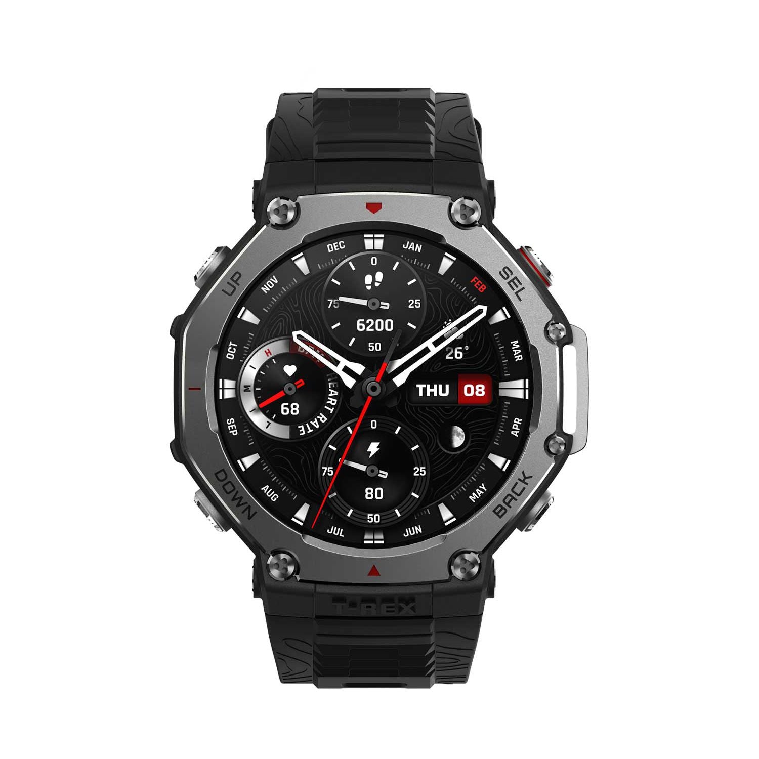 Amazfit T-Rex 3 smartwatch 1.5 inch AMOLED display, UK version