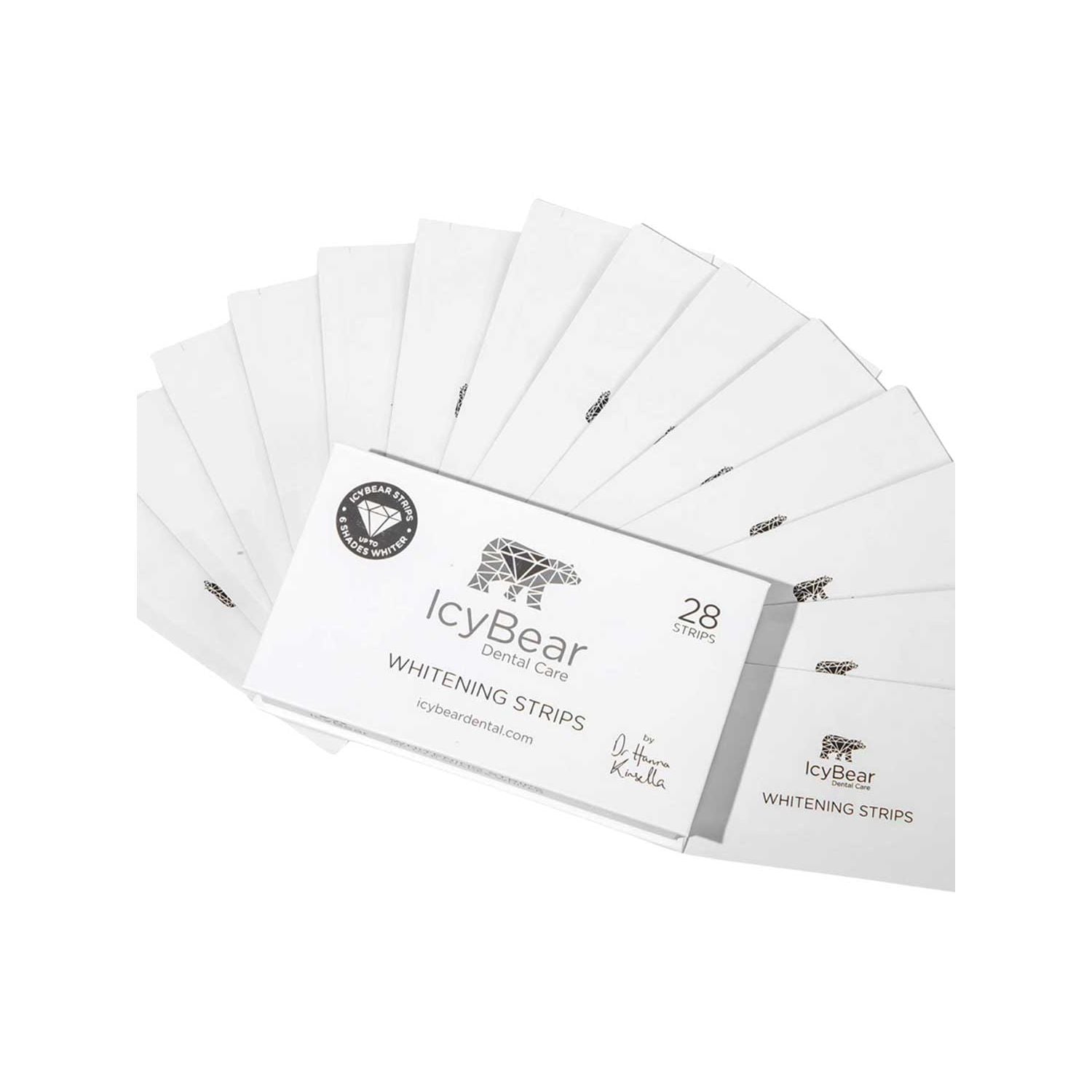 Icy Bear Dry Whitening Strips 28s - British product