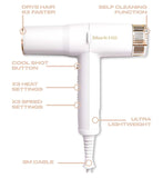 Mark Hill Ice White Edition T-Dryer hair dryer, imported from the UK