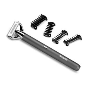 Boots BaByliss Super-X Metal Series X-Blade Cordless Beard Trimmer Silver Hair Groomer- Buy online at McGrocer