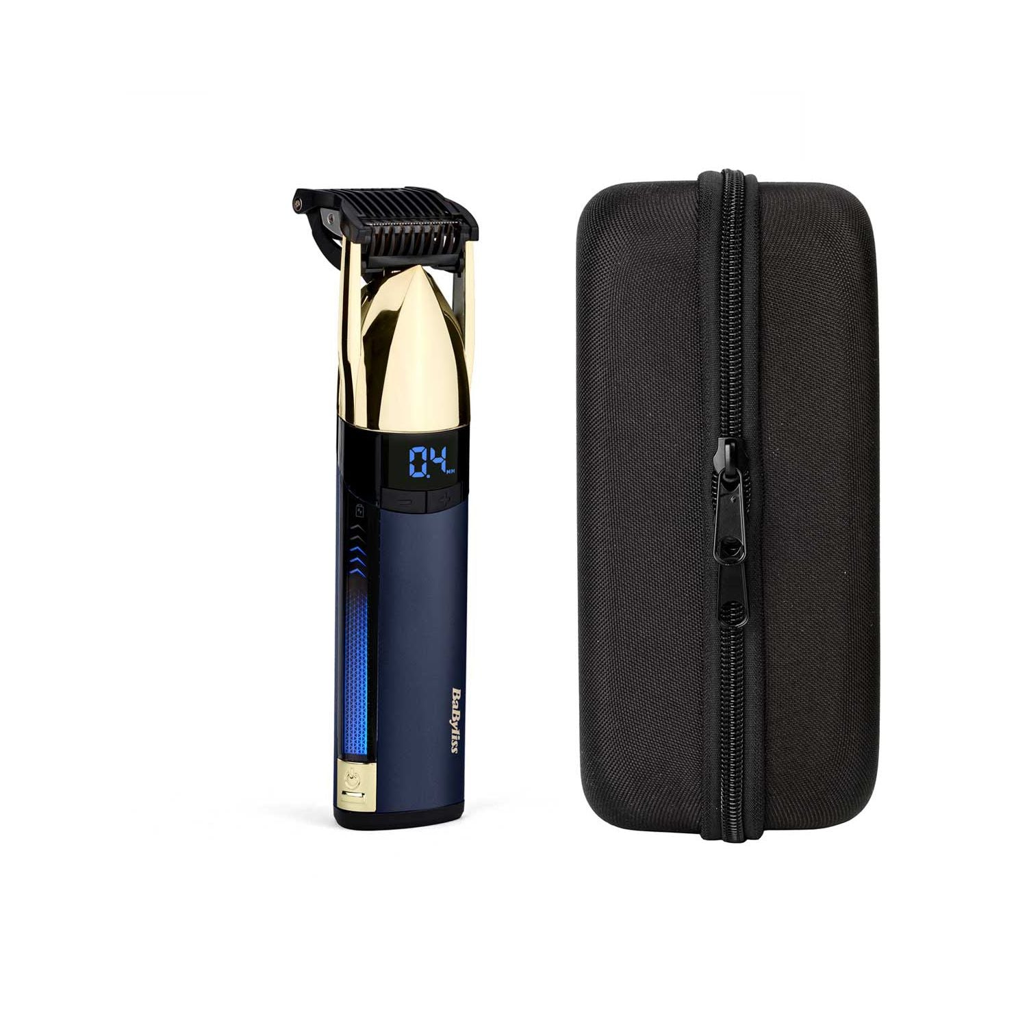 BaByliss Super-X stubble trimmer gold navy (British brand)