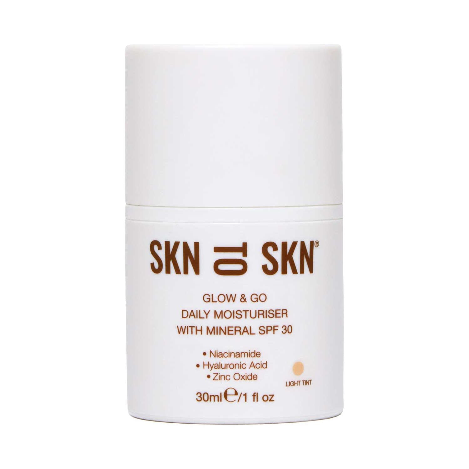 SKN TO SKN tinted moisturiser SPF30 Light Tint - British product