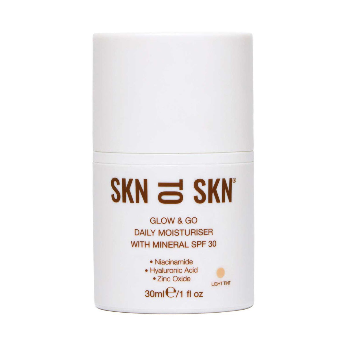 SKN TO SKN tinted moisturiser SPF30 Light Tint - British product