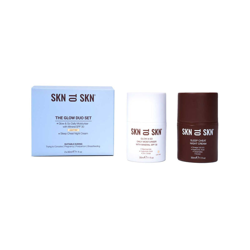 SKN TO SKN Glow Duo Light Tint Set 30ml (British brand)