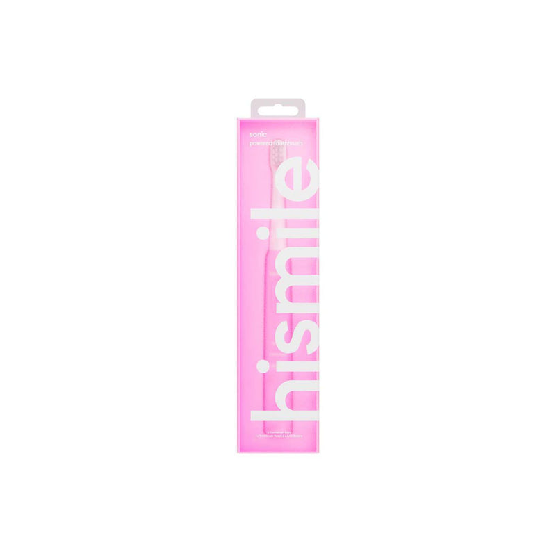 Hismile pink battery electric toothbrush - British product