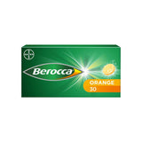Berocca Orange effervescent tablets 30s, imported from the UK
