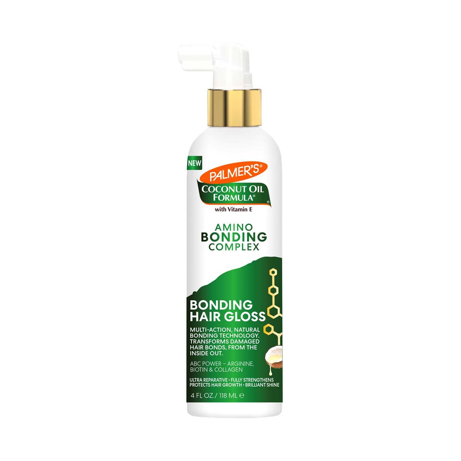 Palmer's Amino Bonding Complex hair gloss 118ml, imported from the UK