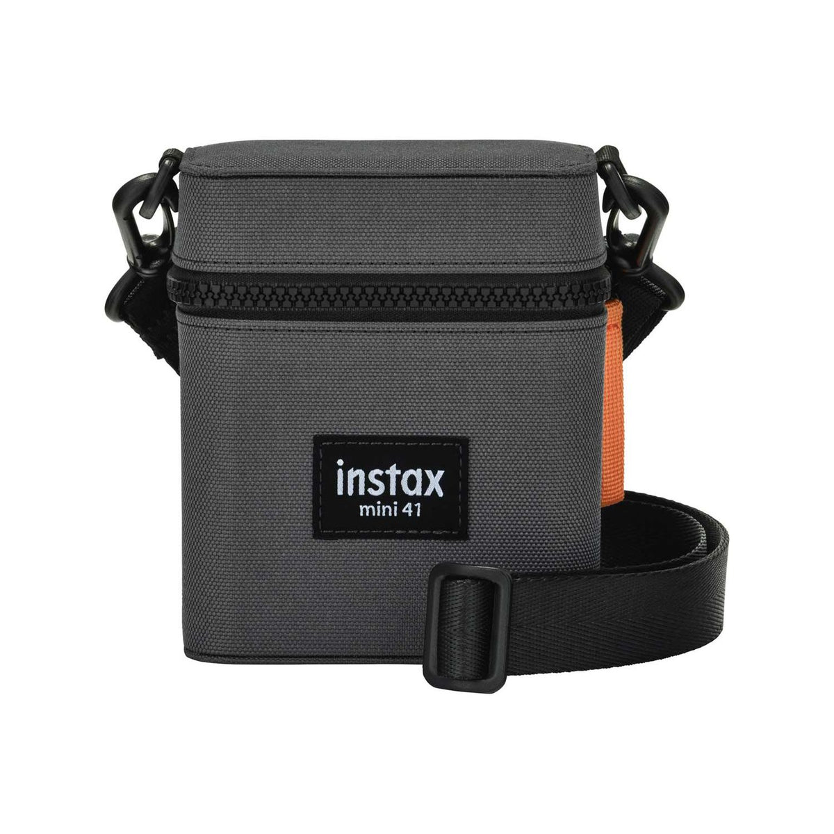 Instax camera case charcoal grey shoulder strap - British product