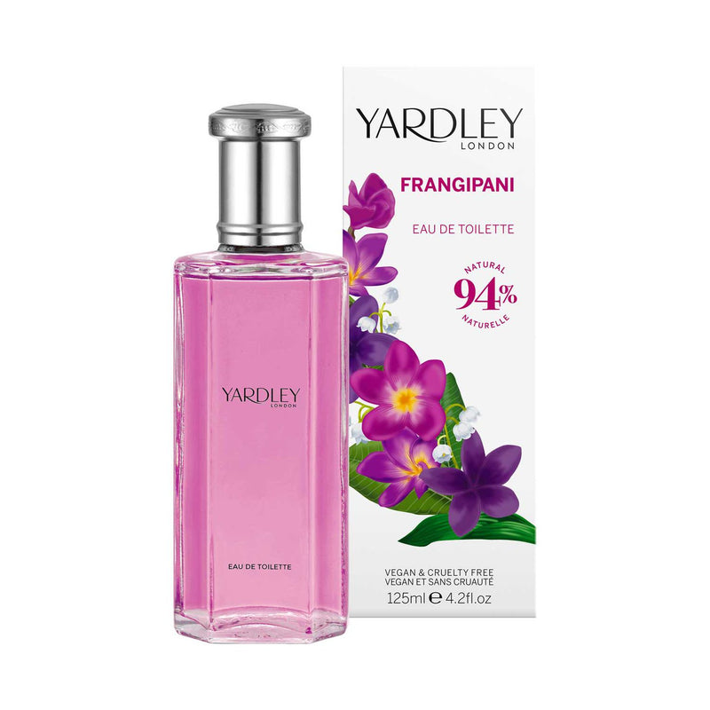 Yardley Frangipani Eau De Toilette 125ml (British brand)