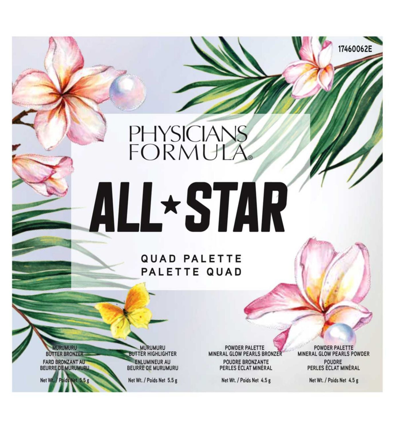 Physicians Formula All Star Quad Face Palette 20g, UK version