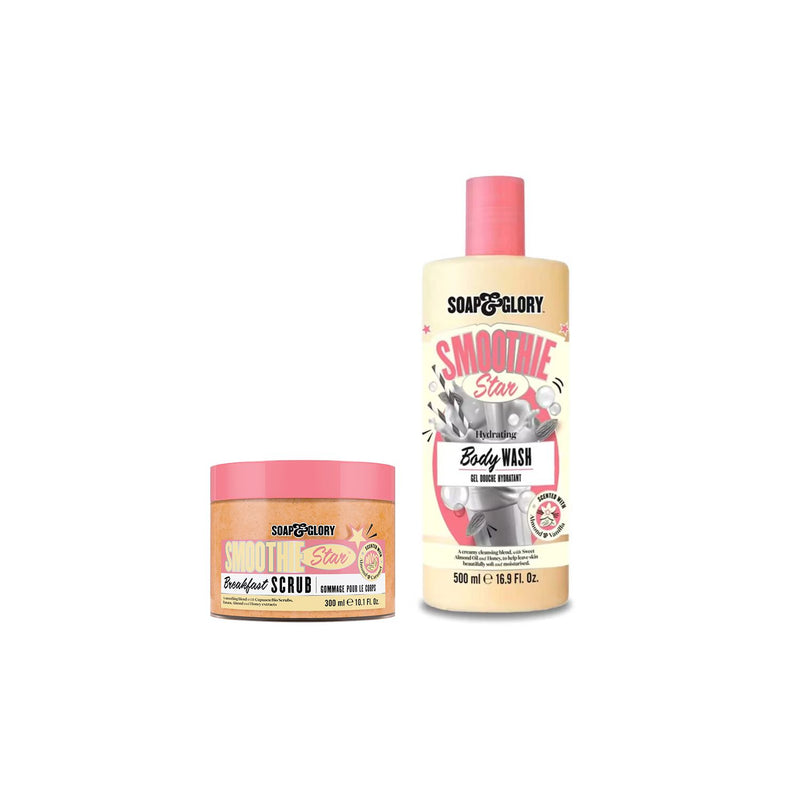 Soap & Glory Smoothie Star Clean Bundle body care products (British brand)