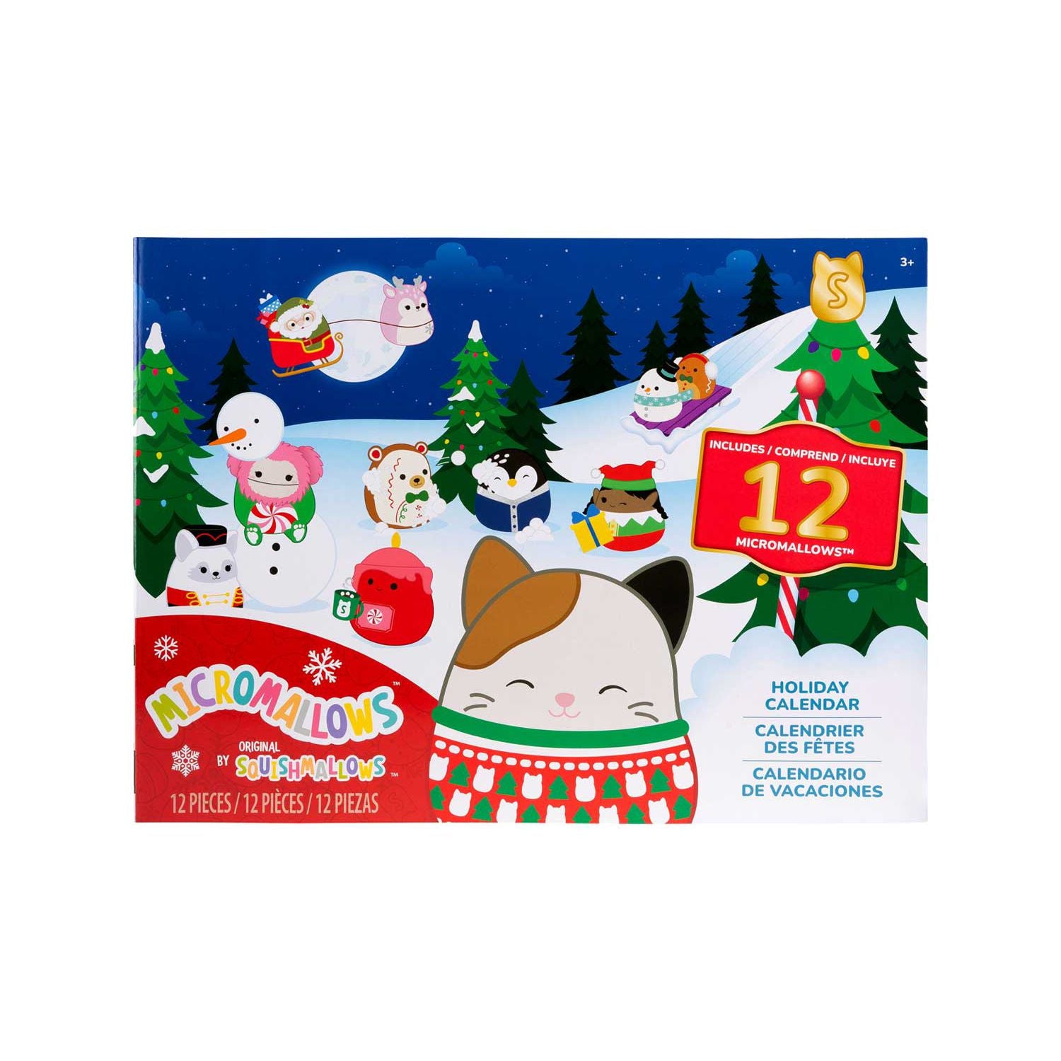 Jazware Squishmallow Micromallow Advent Calendar 12 day - British product