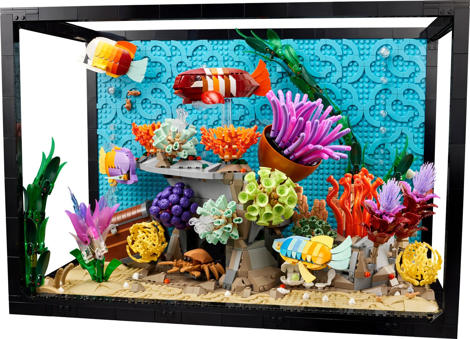 LEGO Icons Tropical Aquarium building set (British brand)