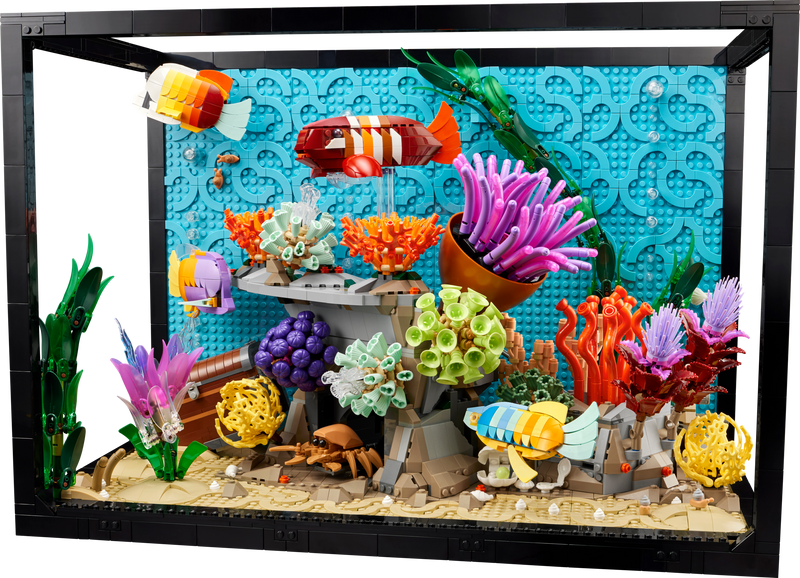 LEGO Icons Tropical Aquarium building set (British brand)