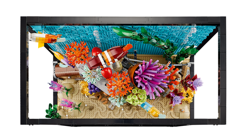 LEGO Icons Tropical Aquarium building set (British brand)