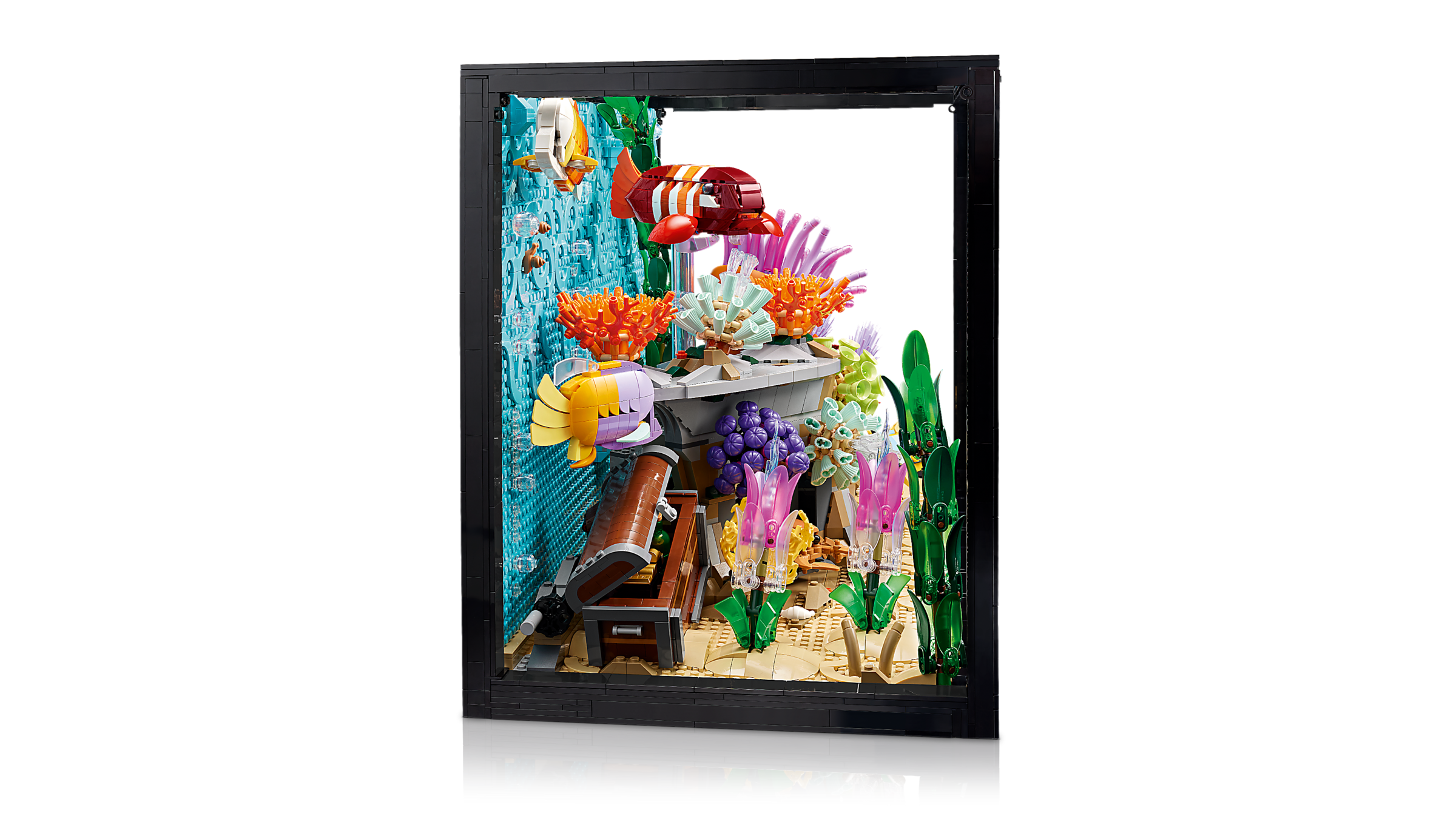 LEGO Icons Tropical Aquarium building set (British brand)