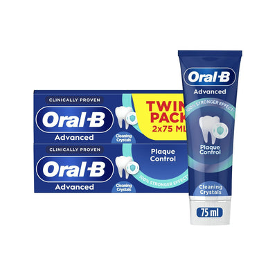 Boots Oral-B Advanced Plaque Control Cleaning Crystals Toothpaste Sweet Spearmint 150ml- Buy online at McGrocer