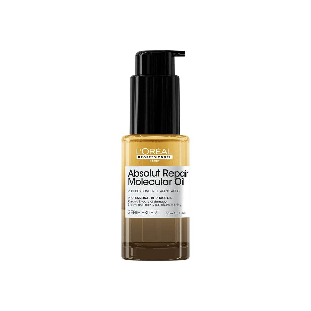 L'Oreal Professionnel Absolut Repair Molecular bi-phase hair oil 30ml (British brand)
